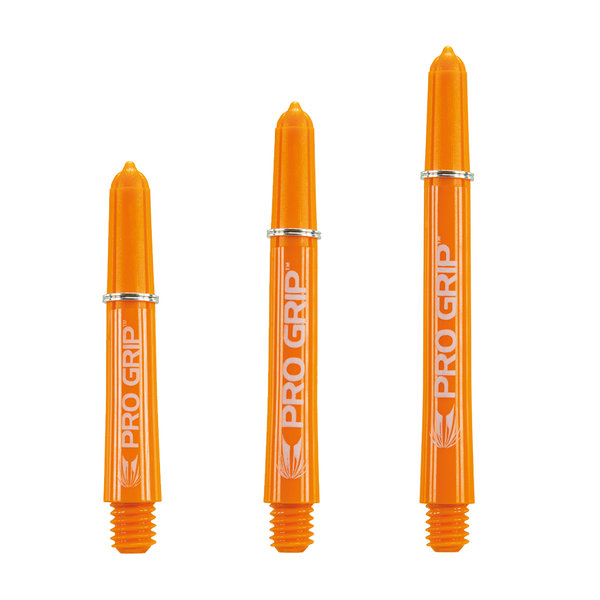 Target Pro Grip Shafts in orange. In 3 Größen erhältlich. 1 Set a 3 Stck. (1056)